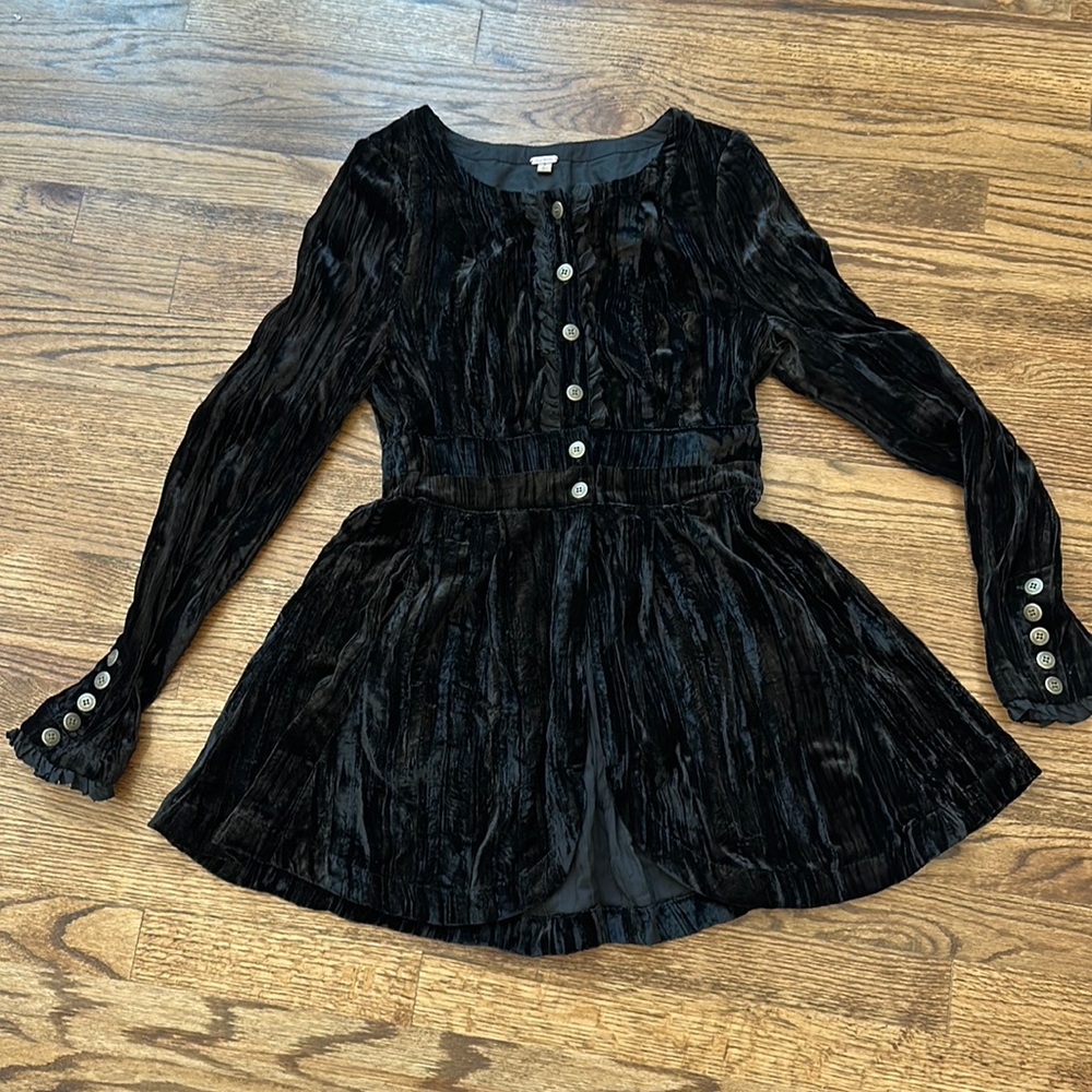 Free people velvet jacket